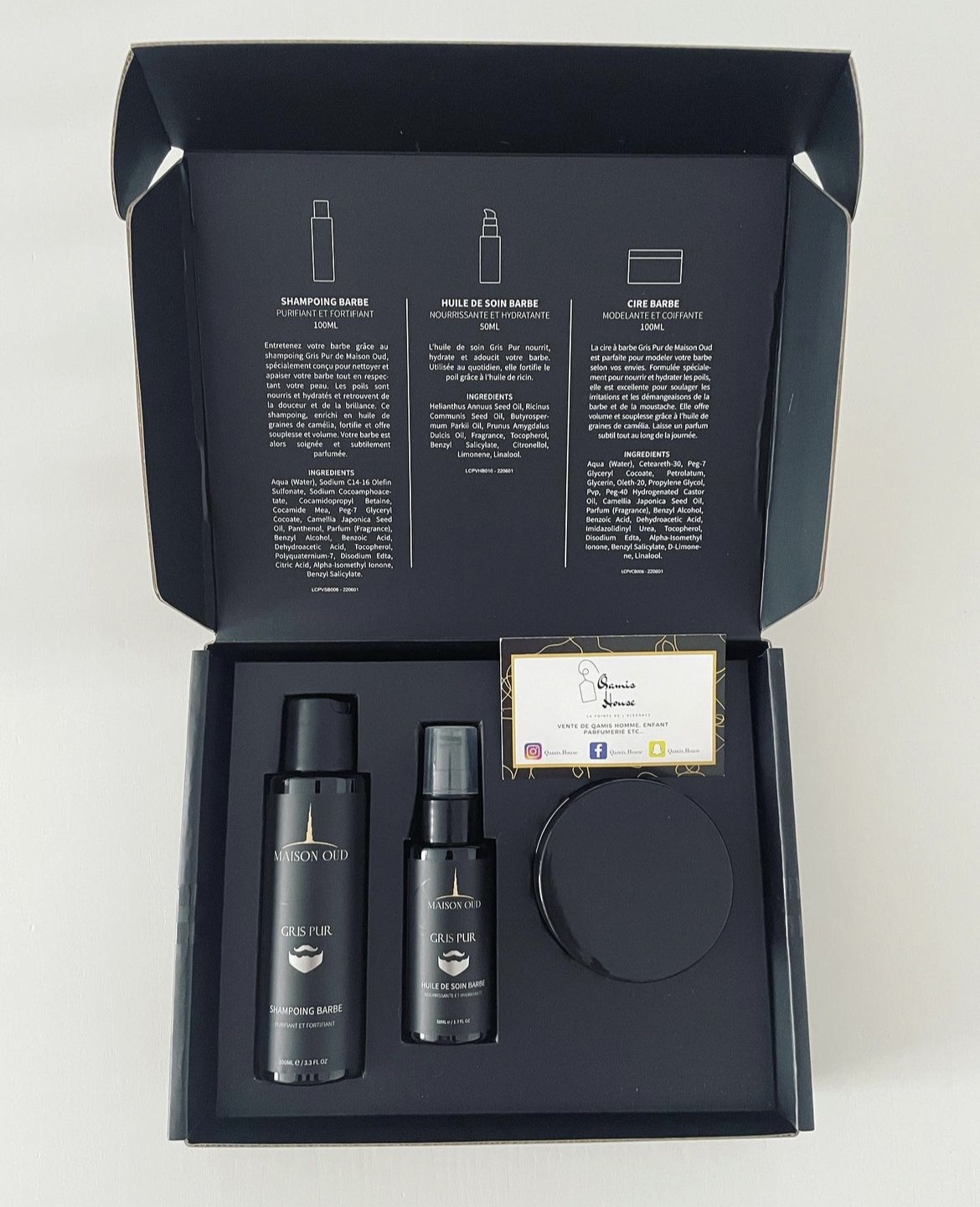 Coffret barbe