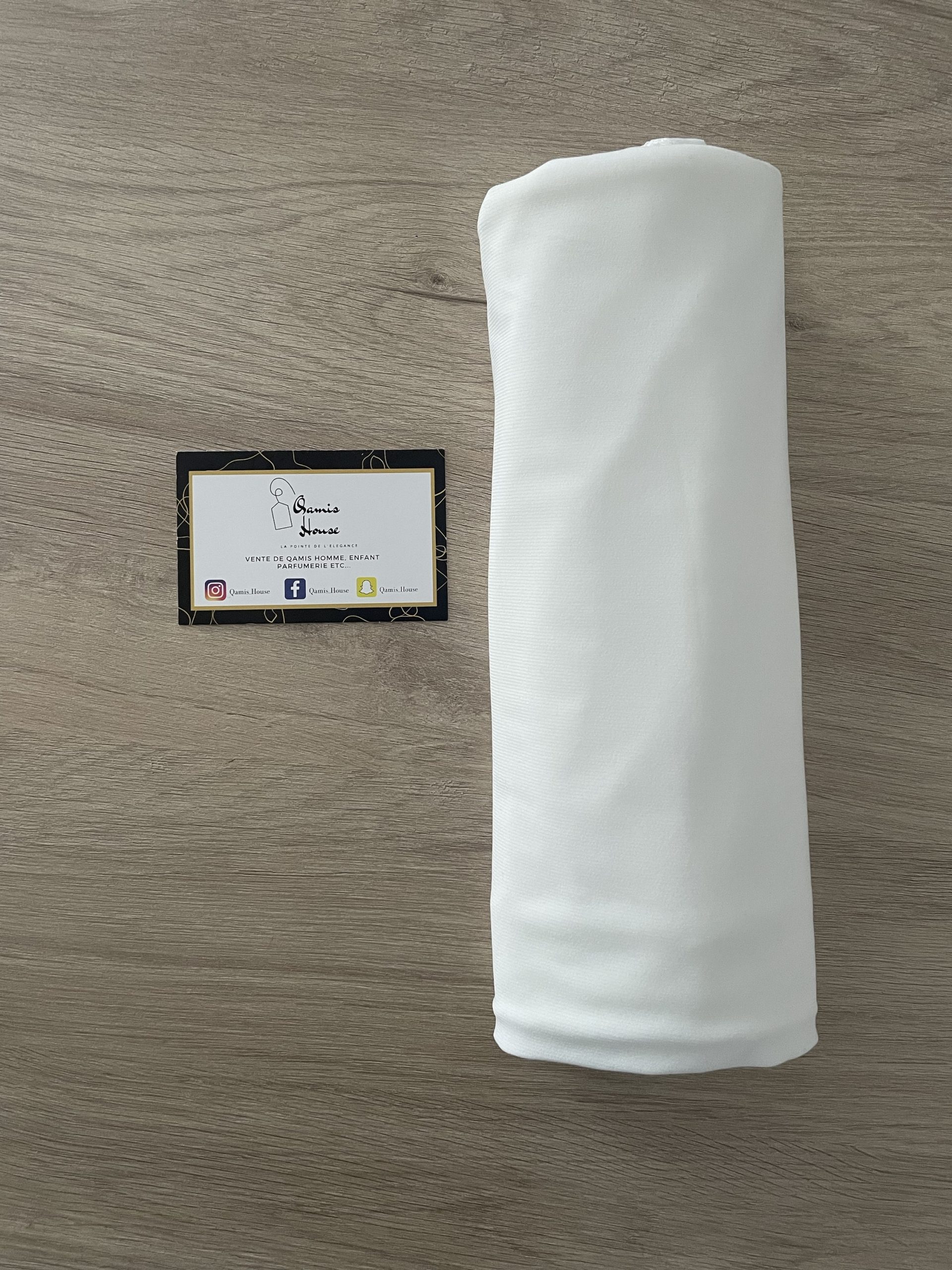 Hijab Jersey Premium Blanc cassé