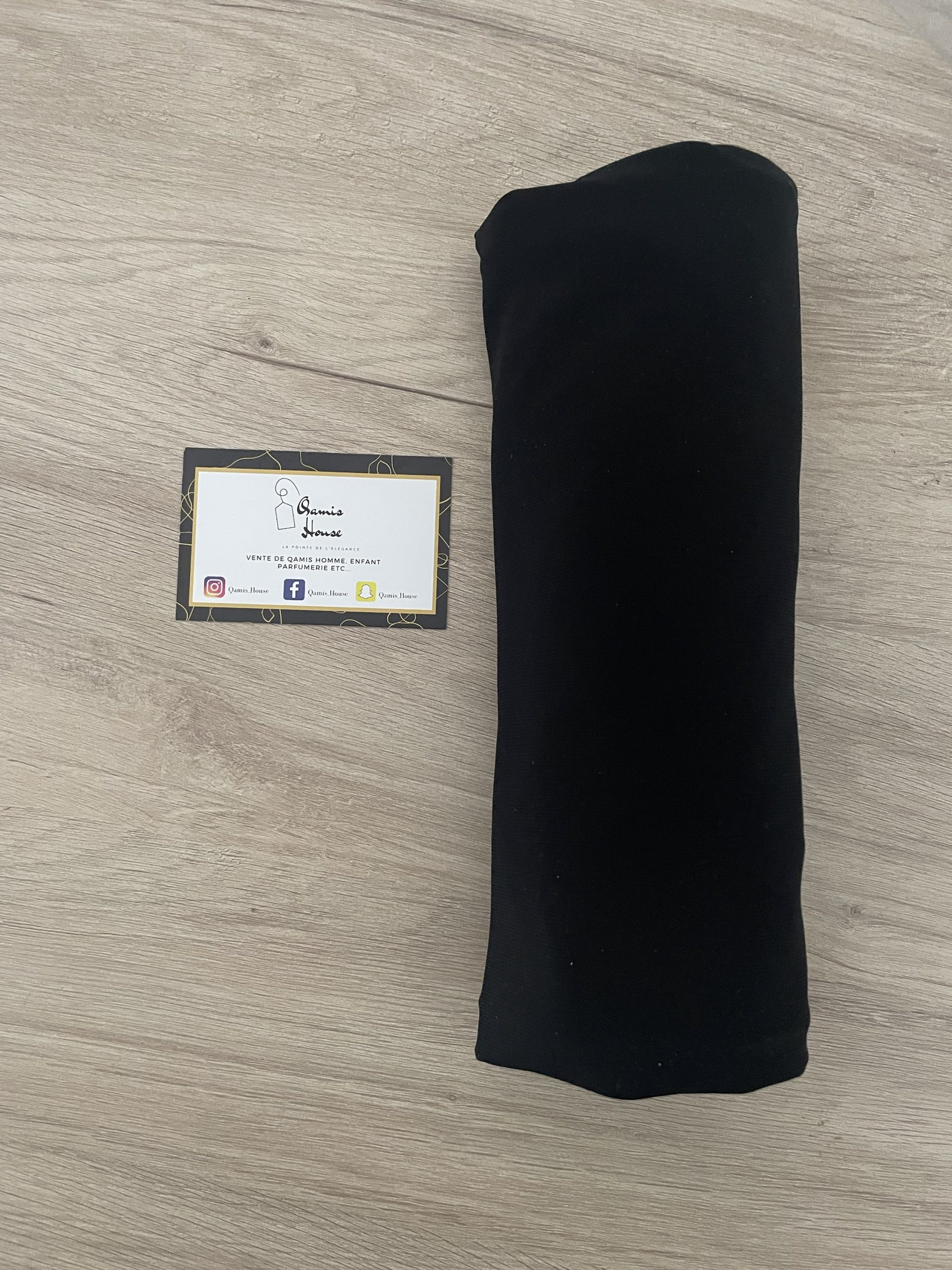 Hijab Jersey Premium Noir