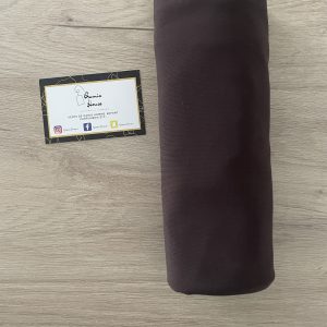Hijab Jersey Premium Marron chocolat
