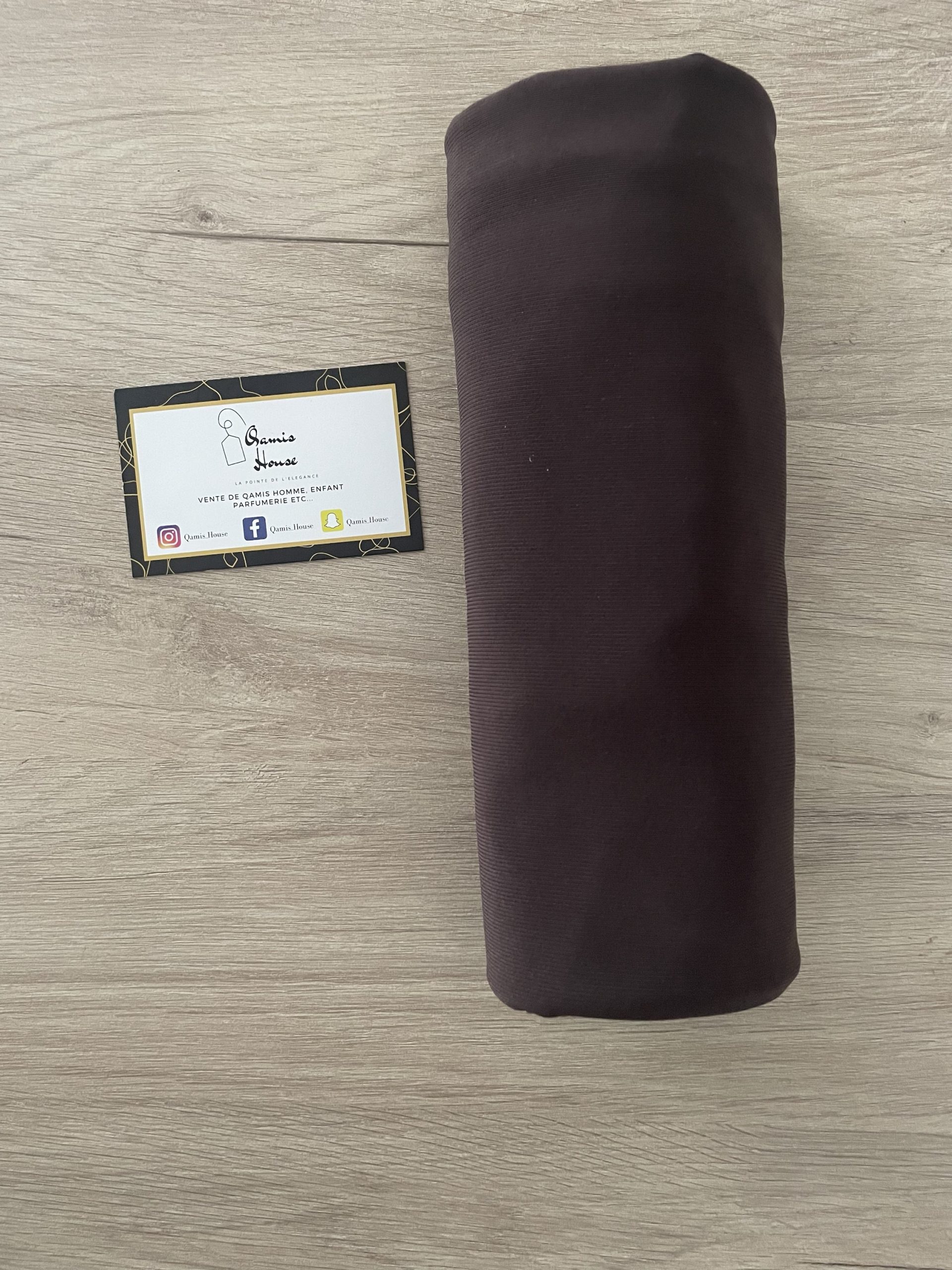 Hijab Jersey Premium Marron chocolat