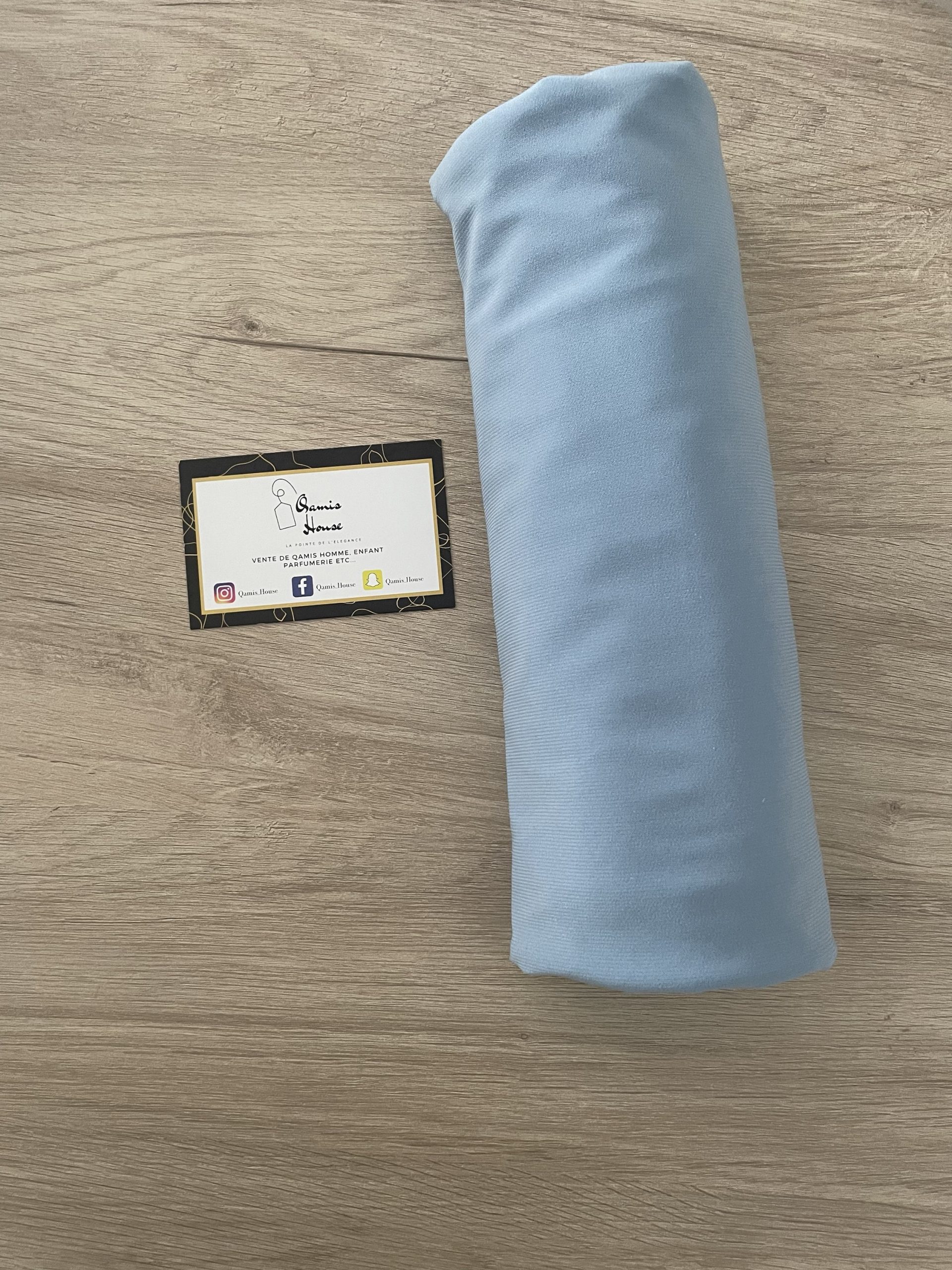 Hijab Jersey Premium Bleu ciel