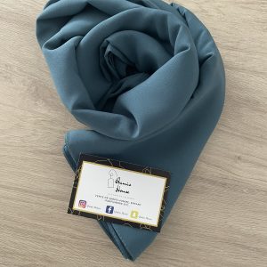 Hijab Soie de Medine Vert Canard