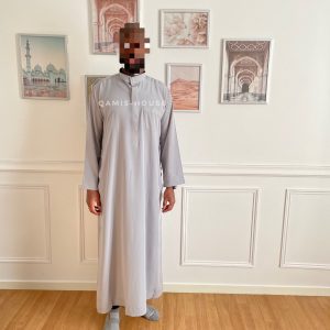 Qamis Saoudien Gris