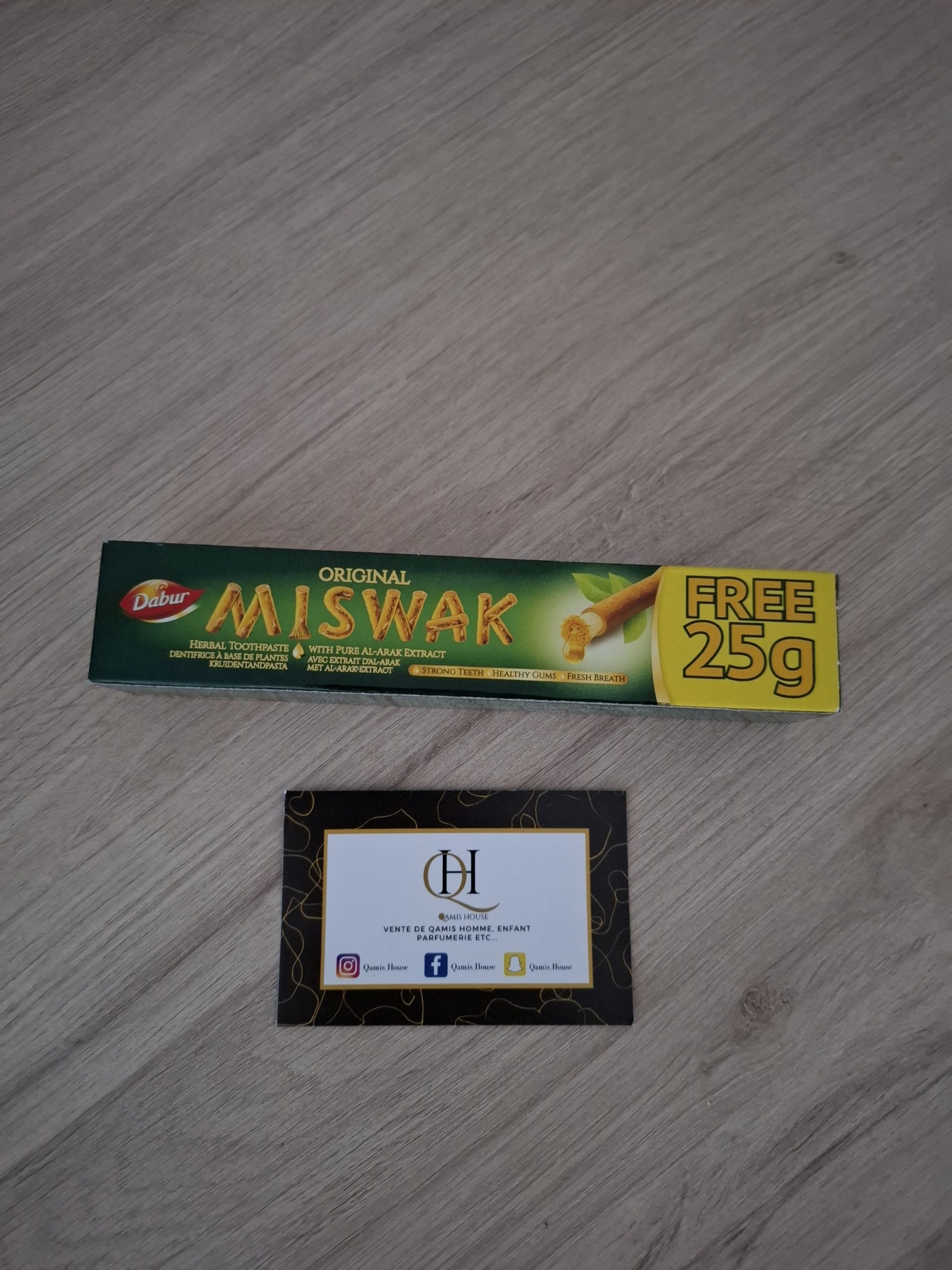 Dentifrice Miswak