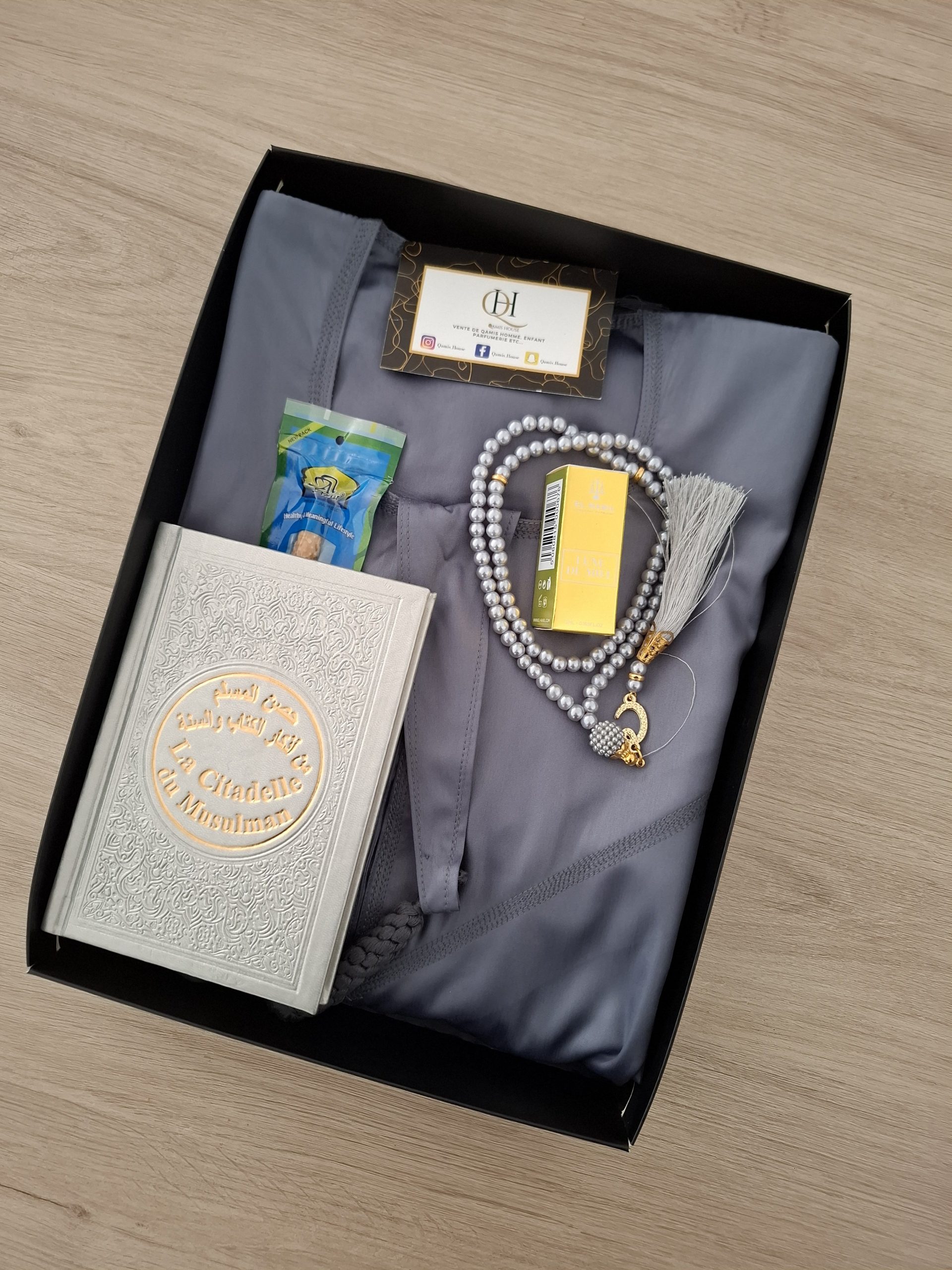 Box luxury Premium
Al Hassan Gris Anthracite